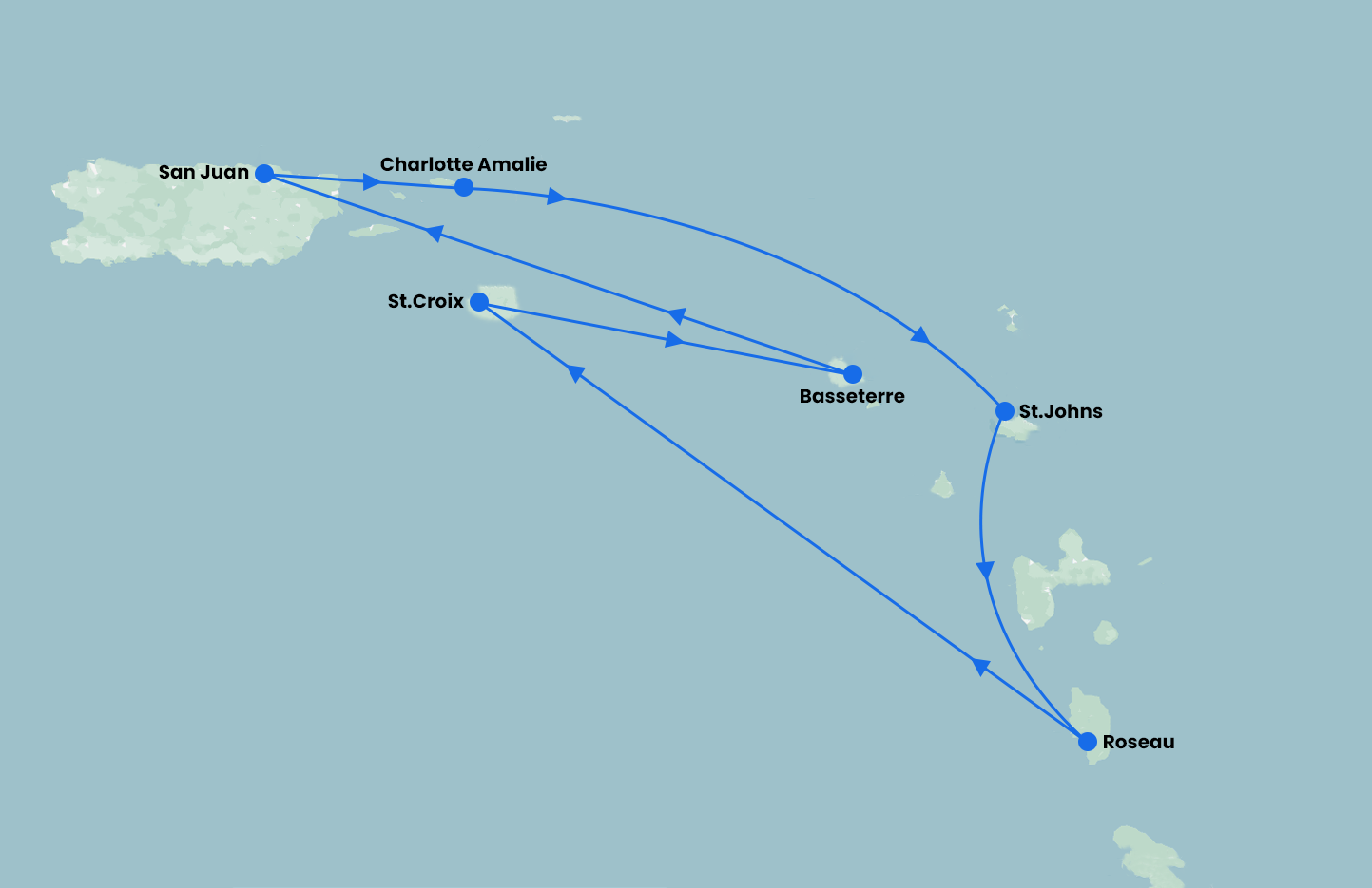 11 Night Southern Caribbean onboard Vision of the Seas